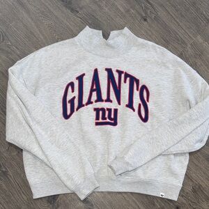 New York Giants Mockneck Sweatshirt
